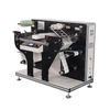 Máquina troqueladora digital con corte longitudinal y laminado